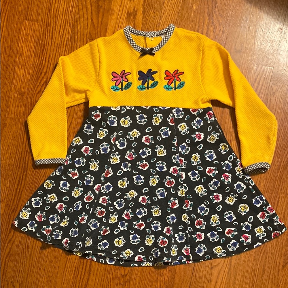 90s Buster Brown Floral Dress